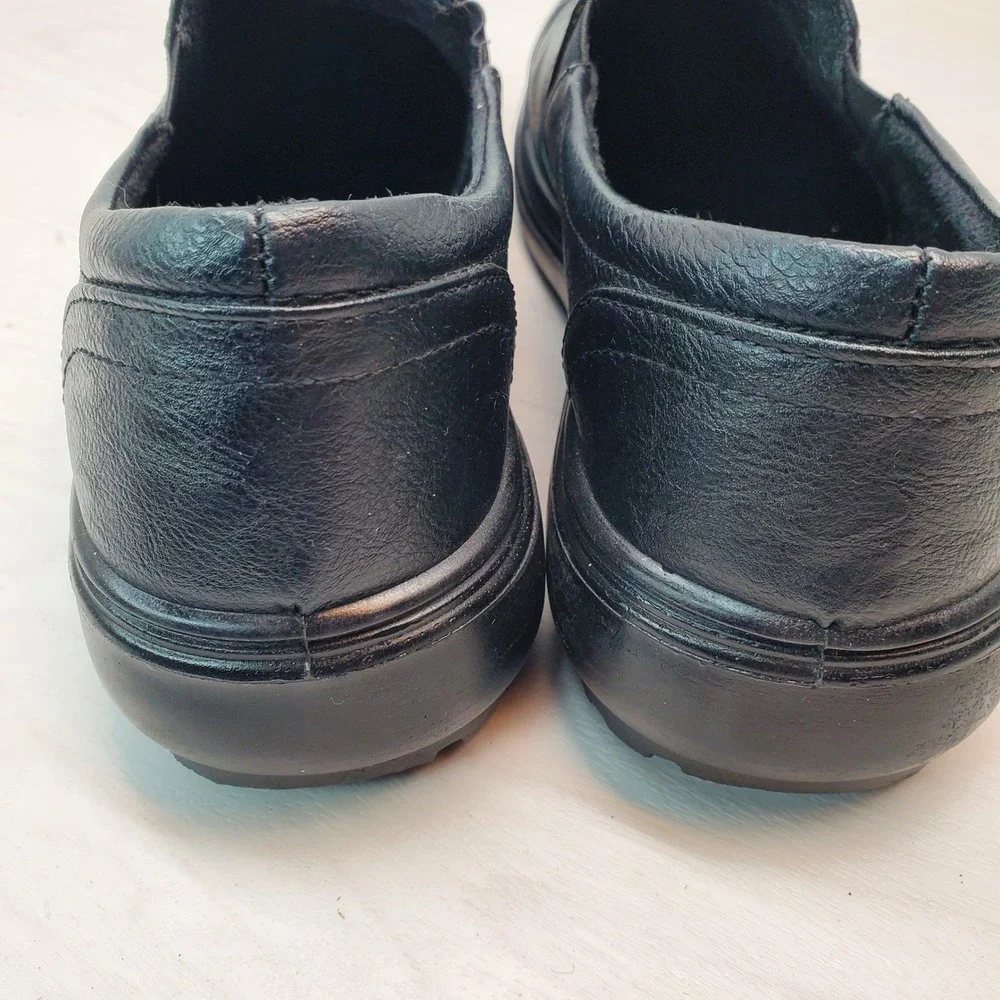 Easy Street Comfort Way Women Black Slip On Loafer Shoes‎ Size 10 M